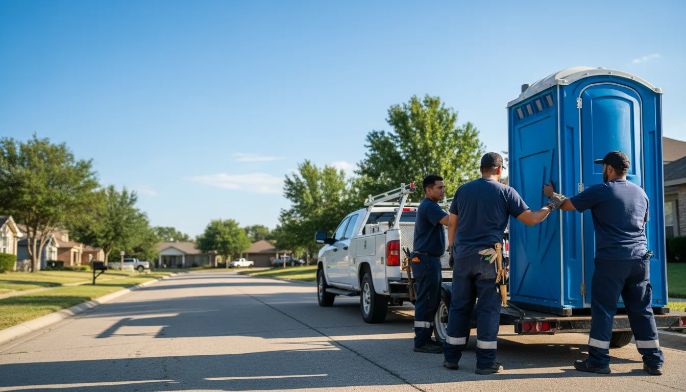 Portable Toilet Rental in Eden, TX near me